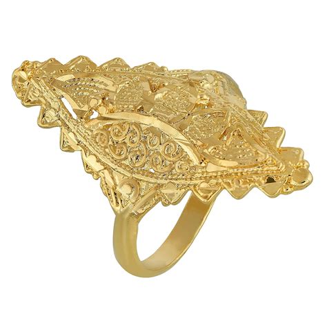 gold ring with circle and line|ladies gold rings without stones.